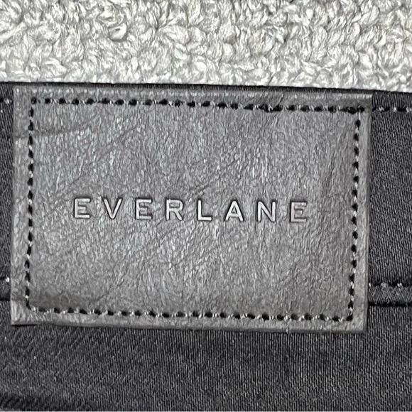 NWT Everlane The Way-High Skinny Crop Jeans Womens Size 25 Black Stretch - Picture 12 of 14
